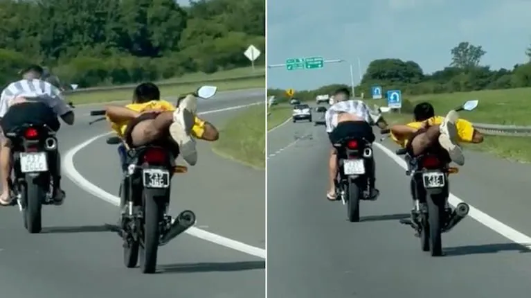 el-conductor-extendio-sus-piernas-hacia-atras-y-quedo-acostado-boca-abajo-sobre-la-moto-foto-captura-de-video-JWXE7XWXCFHRLA6YETHW7QJZQE